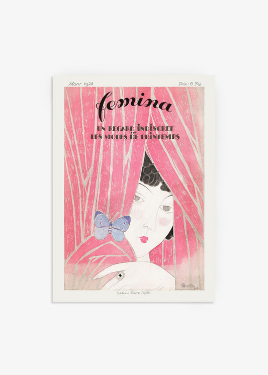 The Fashion Magazine Cover Poster