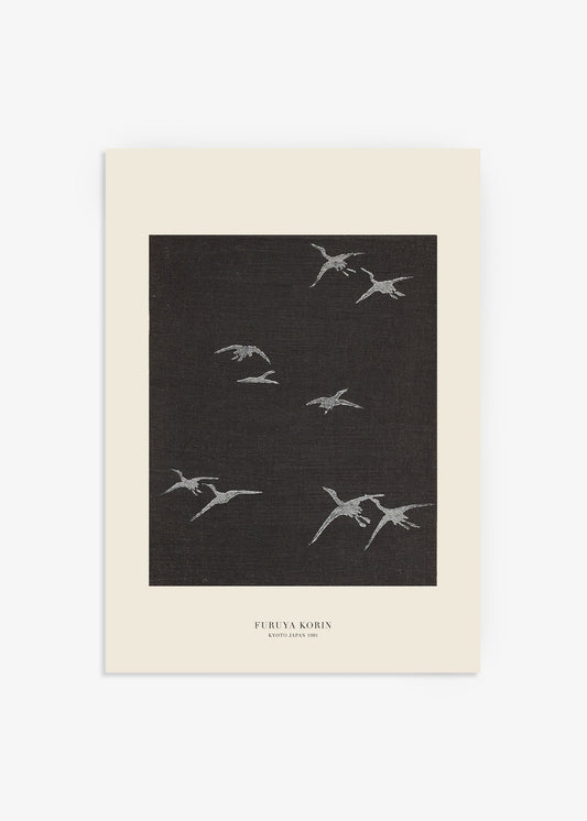 Japandi Woodblock No.3 Poster