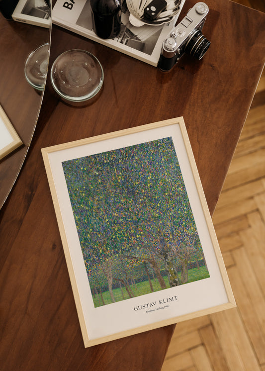Gustav Klimt - The Pear Tree Print