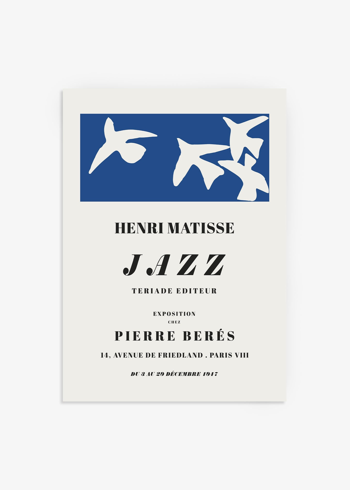 The Cut Outs Les Oiseaux Print