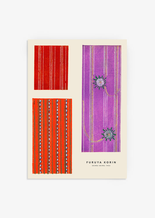 Japandi Woodblock No.2 Poster