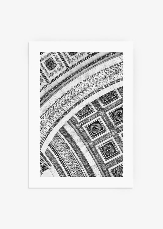 Ceiling Architecture Print Front View