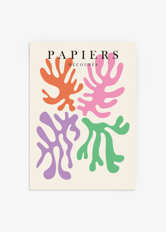 Papier Decoupes Art Print