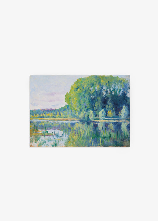 The Pond at Moulineux Poster