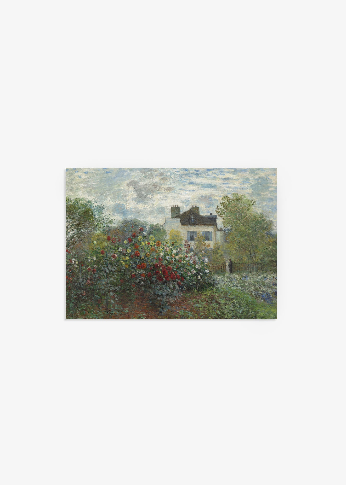 Monet - Vintage Summer House Poster