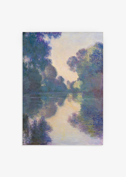 Morning on the Seine near Giverny Print