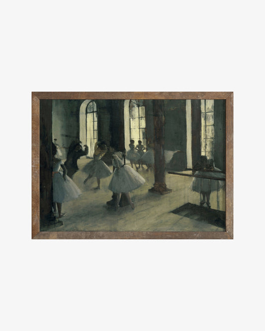 Degas - La Répétition Au Foyer De La Danse Print