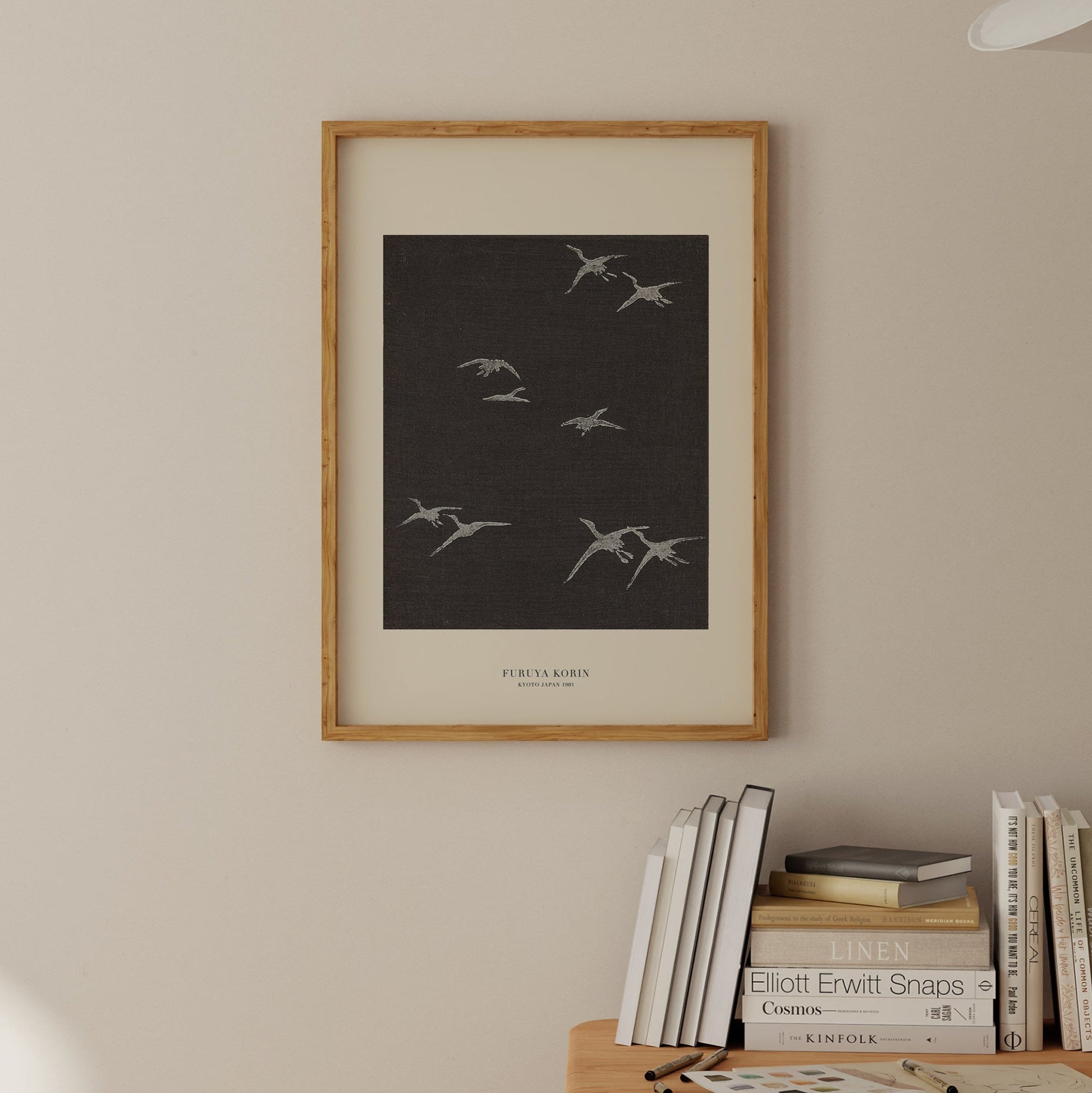 Japandi Woodblock No.3 Poster