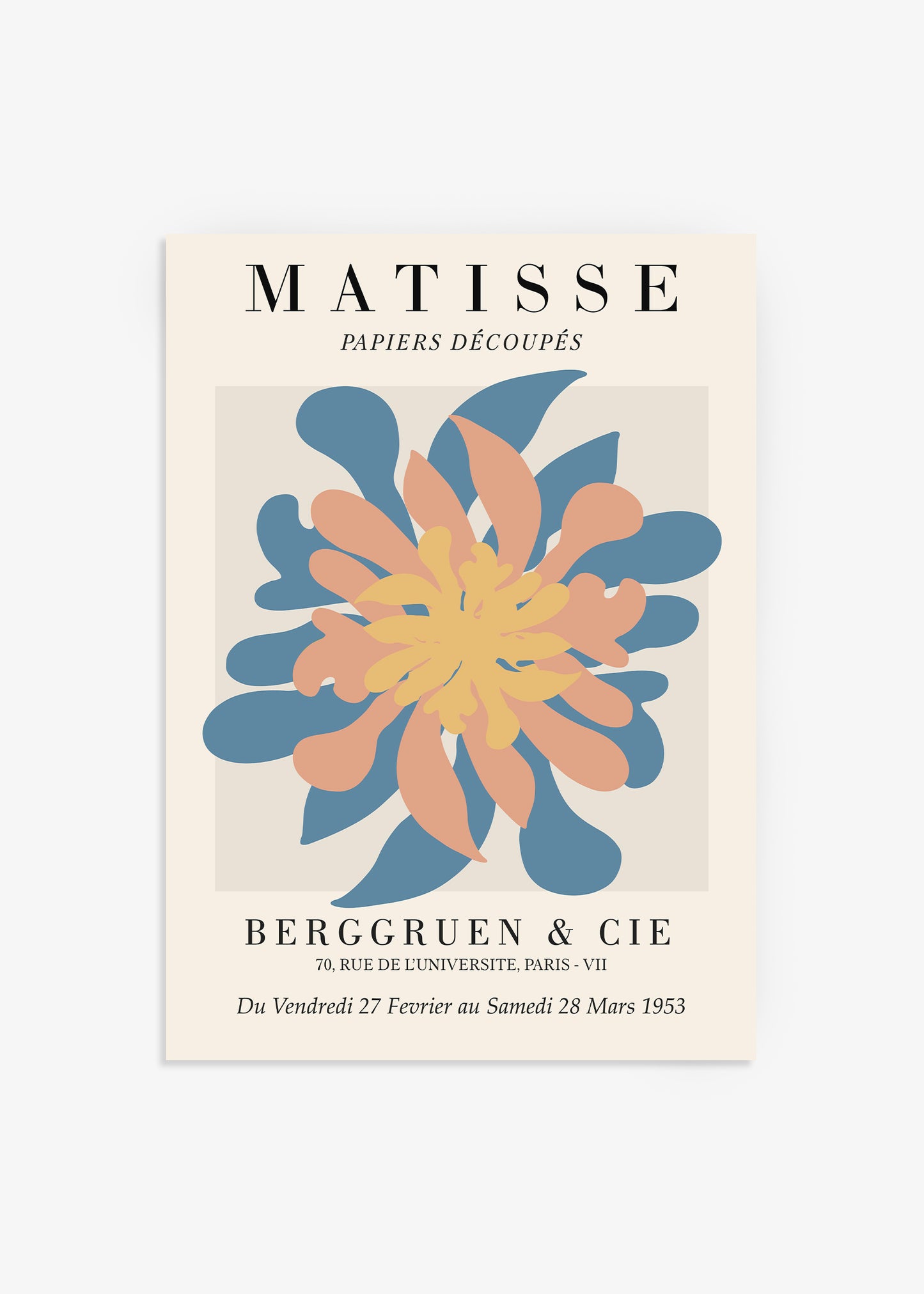 Matisse - Flower Cut Outs Print