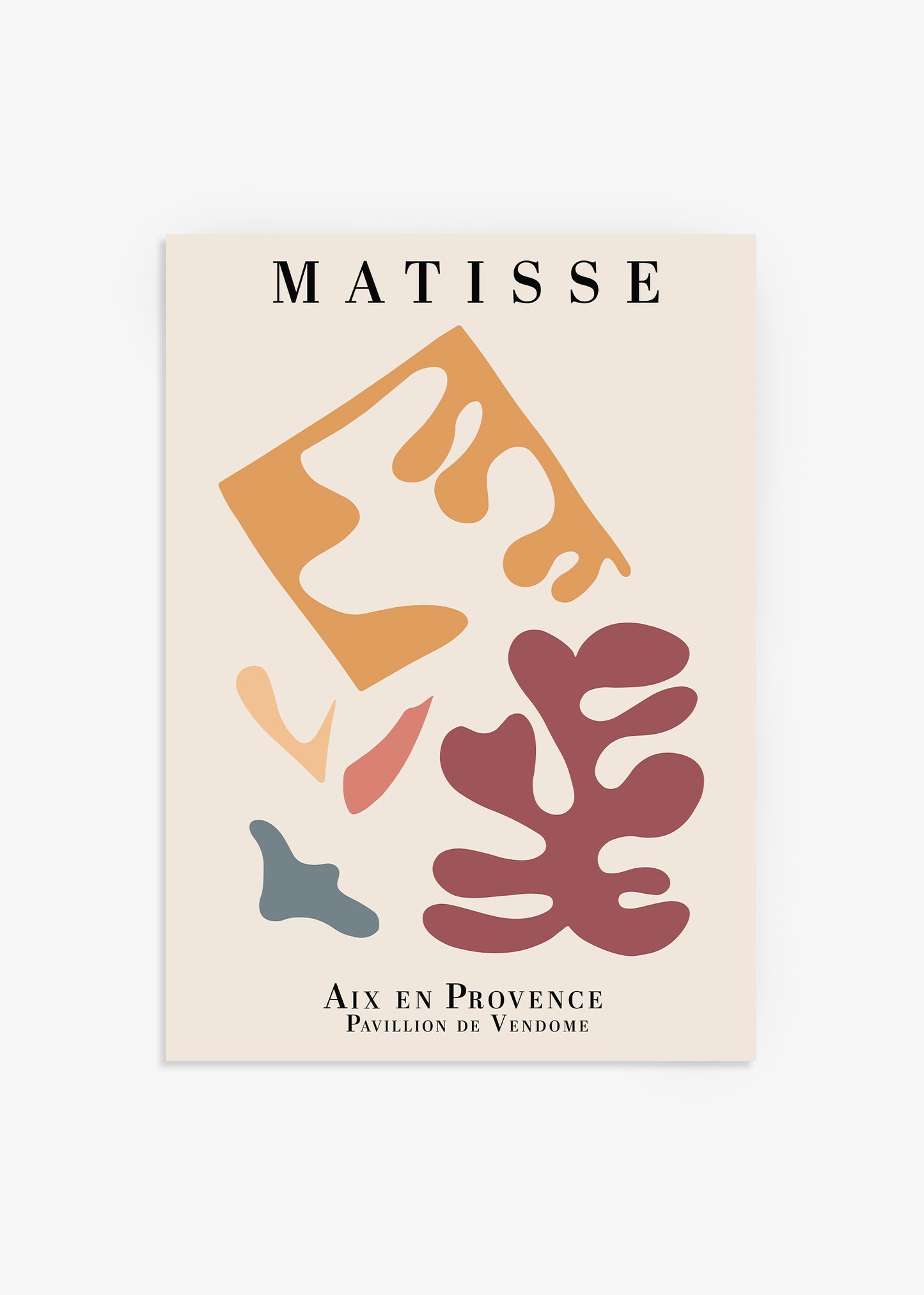 Matisse - Coral Wall Art Print