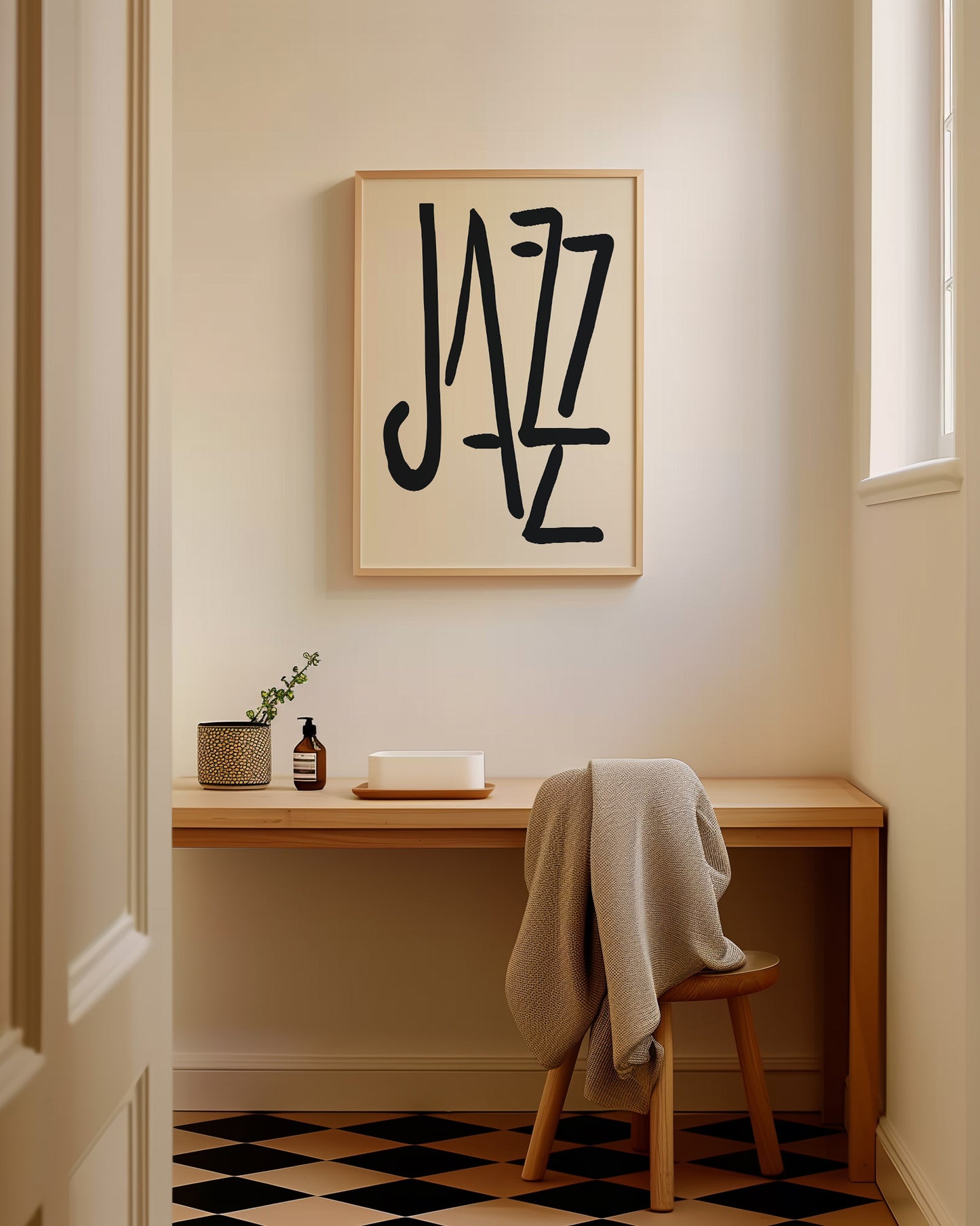 Jazz Typography Poster