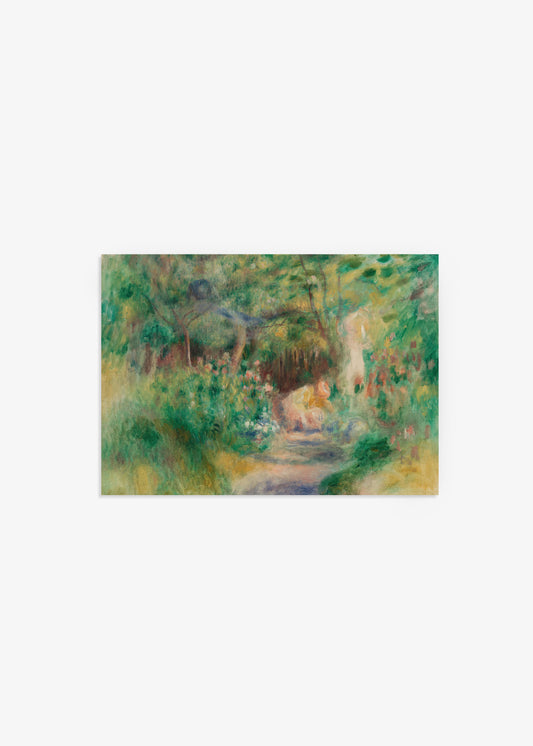 Pierre-Auguste Renoir - Woman Gardening Poster