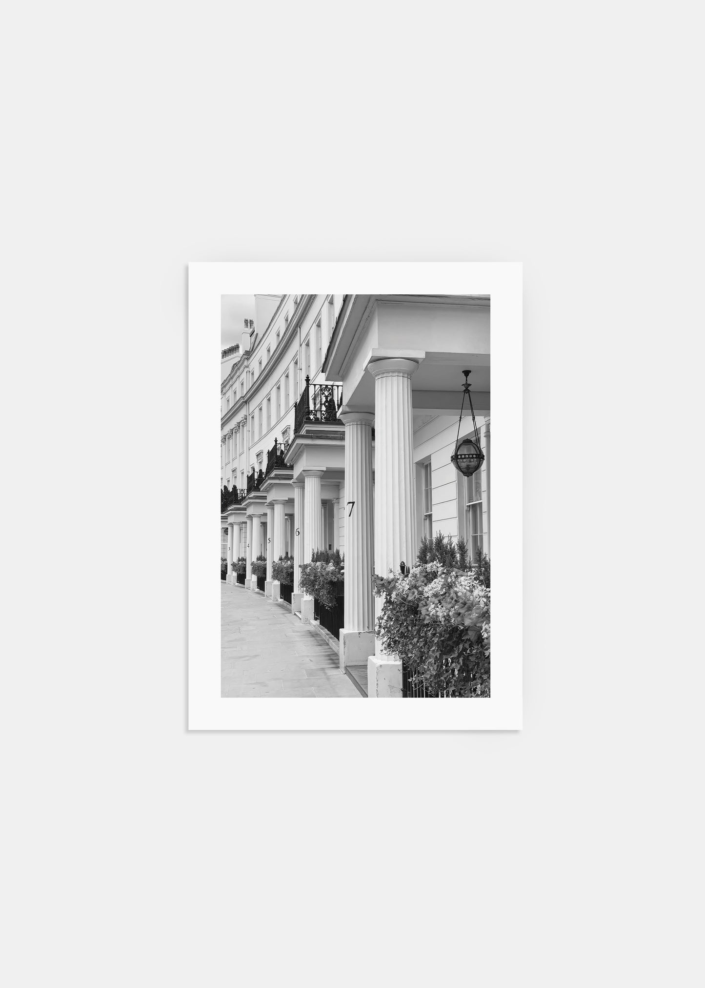 Grosvenor Crescent Print