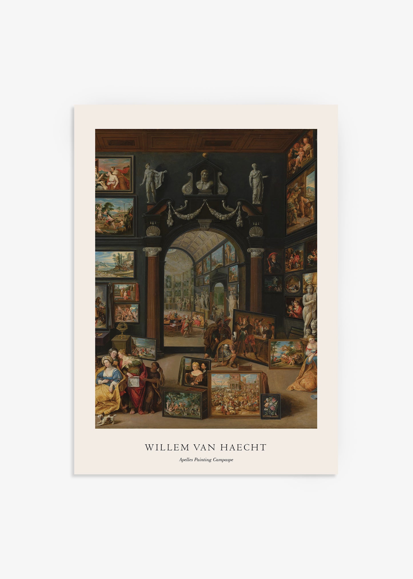 Willem van Haecht Print Front View