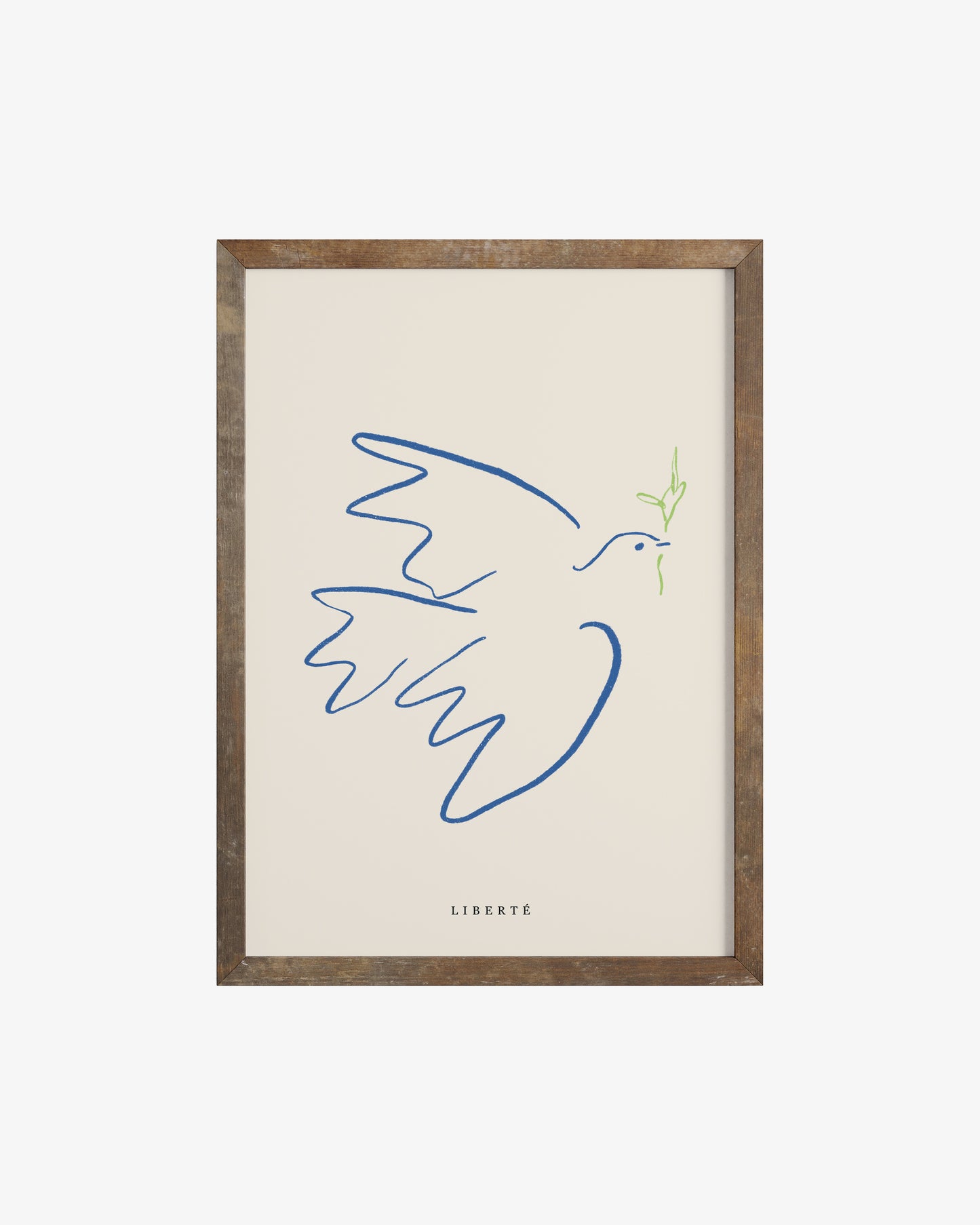 Liberté Freedom Bird Poster