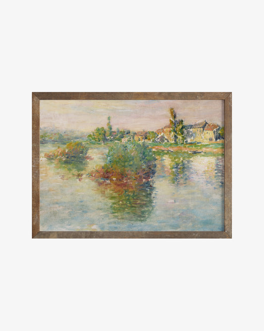 Landscape With a river Poster