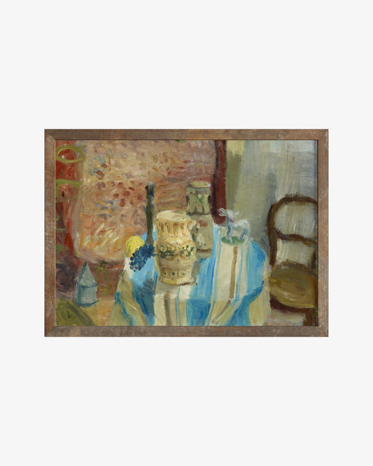 Still Life With Grapes and Lemons Poster