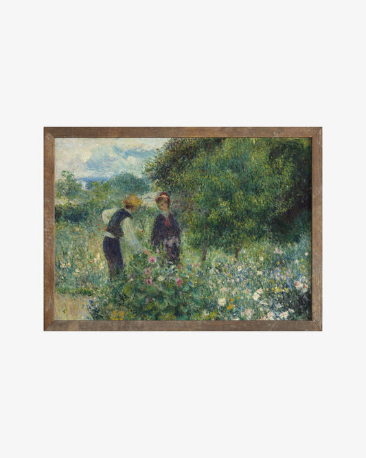 Picking Flowers Poster