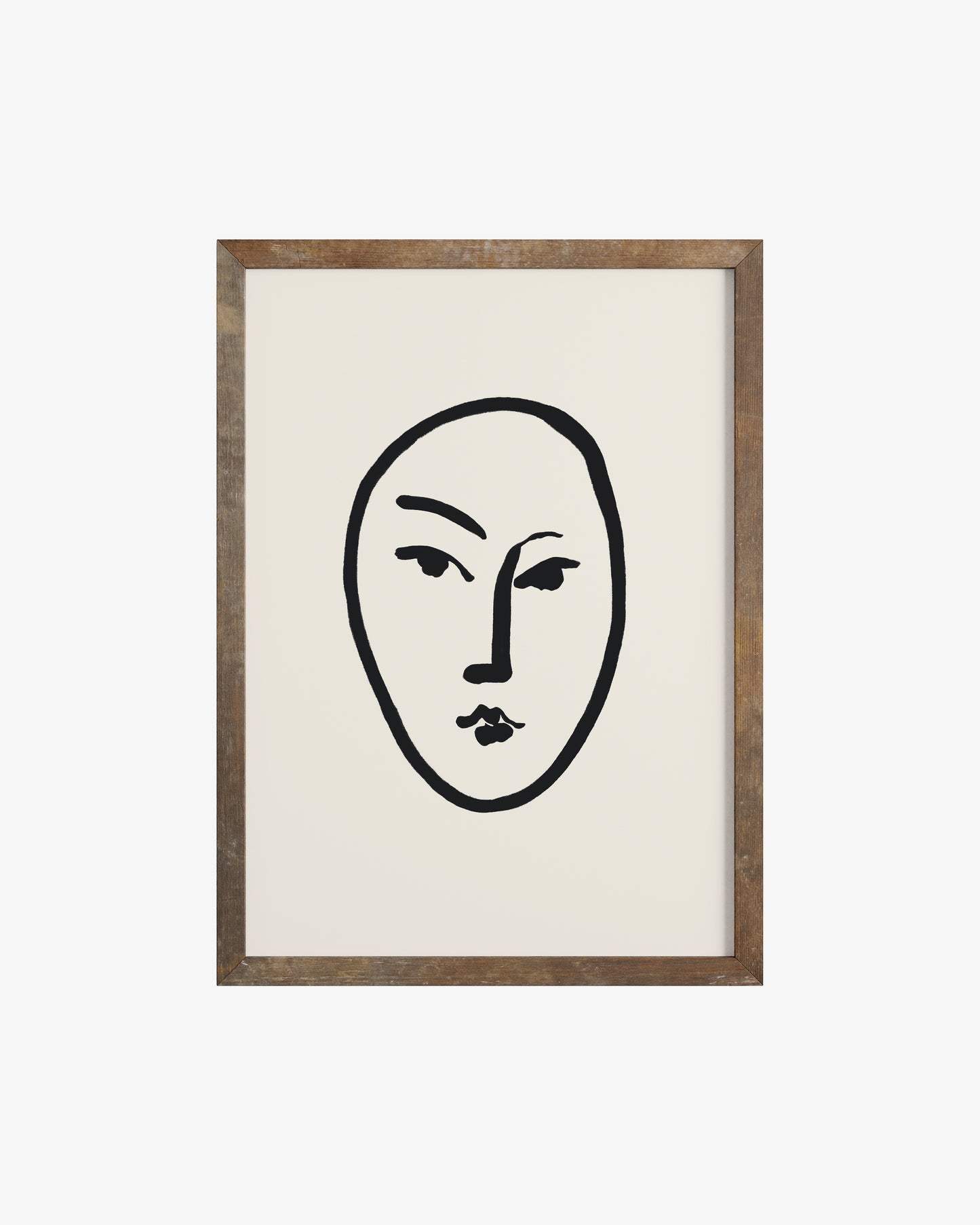 Abstract Face No2 Poster