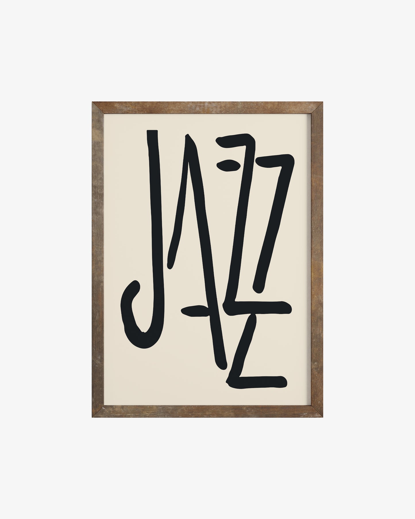 Jazz Typography Poster