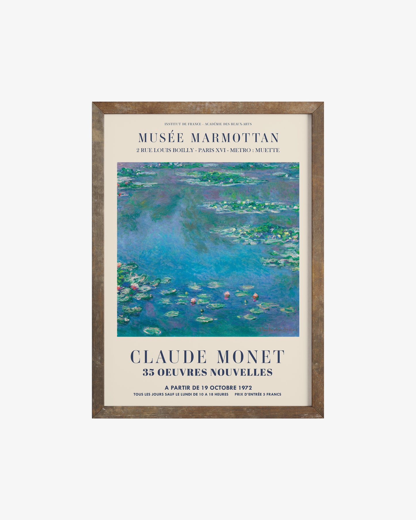 Monet - Water Lilies 1906 Print 