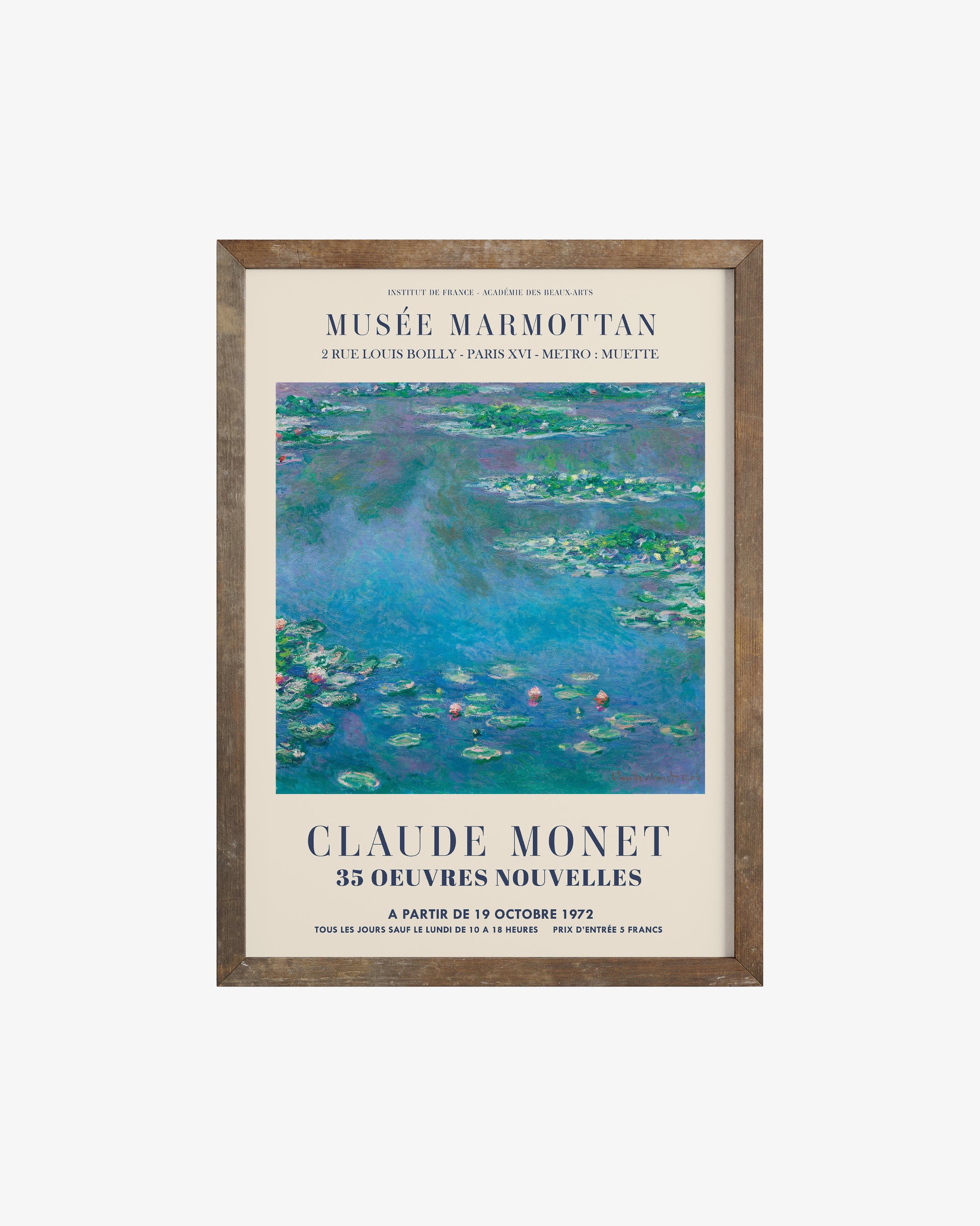 Monet - Water Lilies 1906 Print 