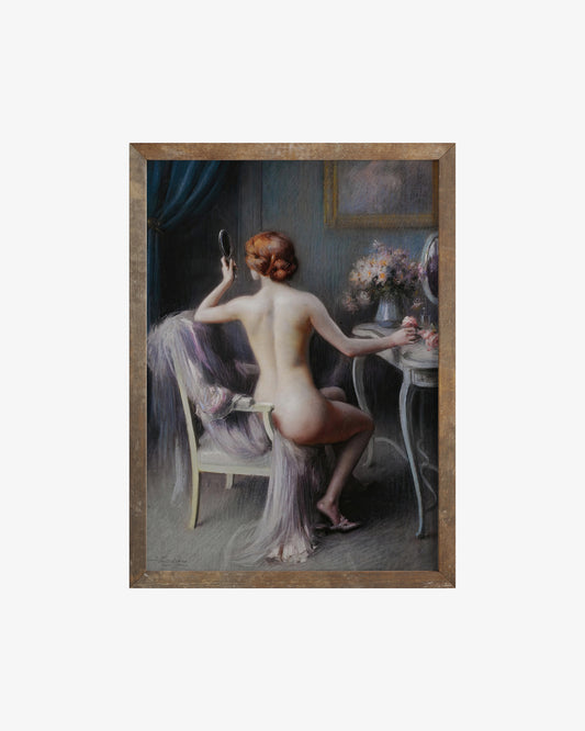 Vanity Nude Woman Print